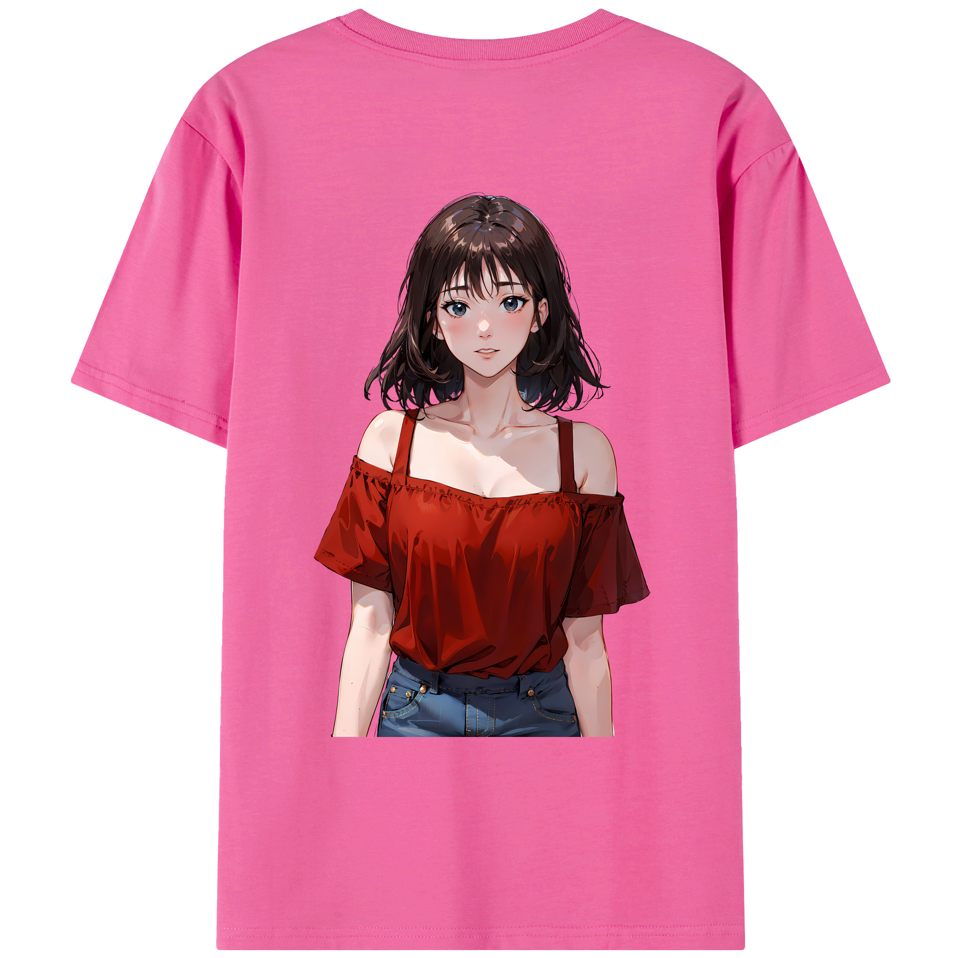 （画像用） SLAM DUNK／スラムダンク レディース半袖Tシャツ(バックプリント)